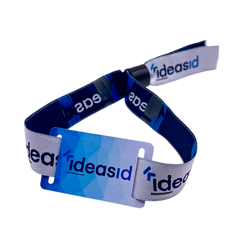 Brazalete RFID azul 4ideasid